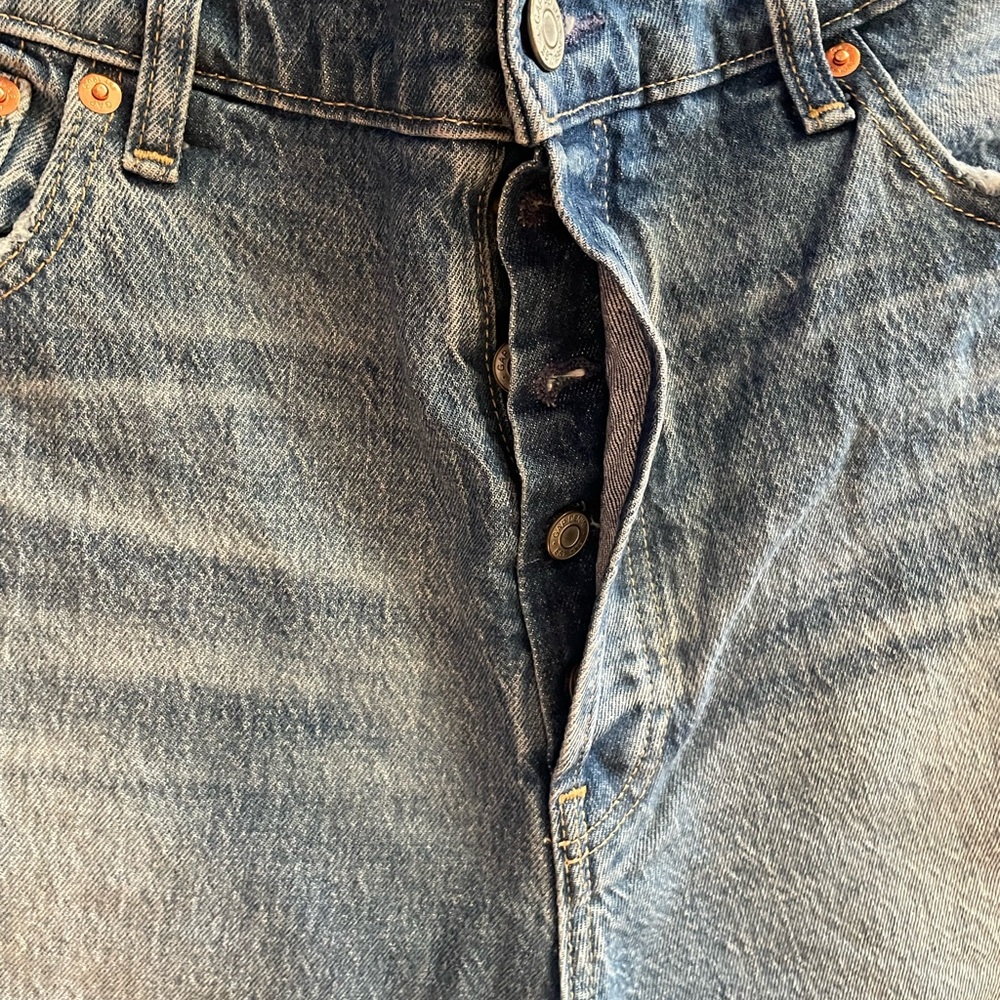 GAP Cheeky Straight High Rise, size 32/14, Gently Used - Picture 4 of 10